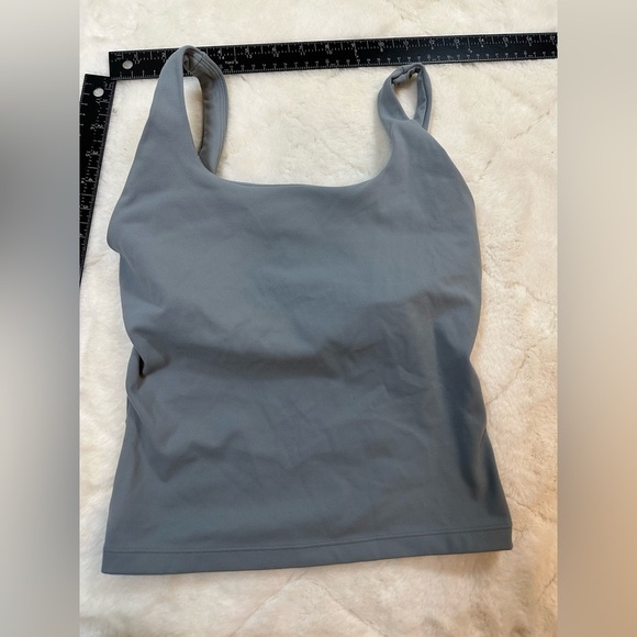 women’s FLX x-small compression sports top powder blue - Picture 3 of 5